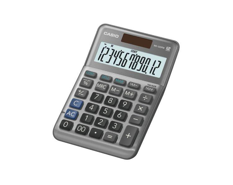 Casio 12 Digit Desk Calculator MS-120FM