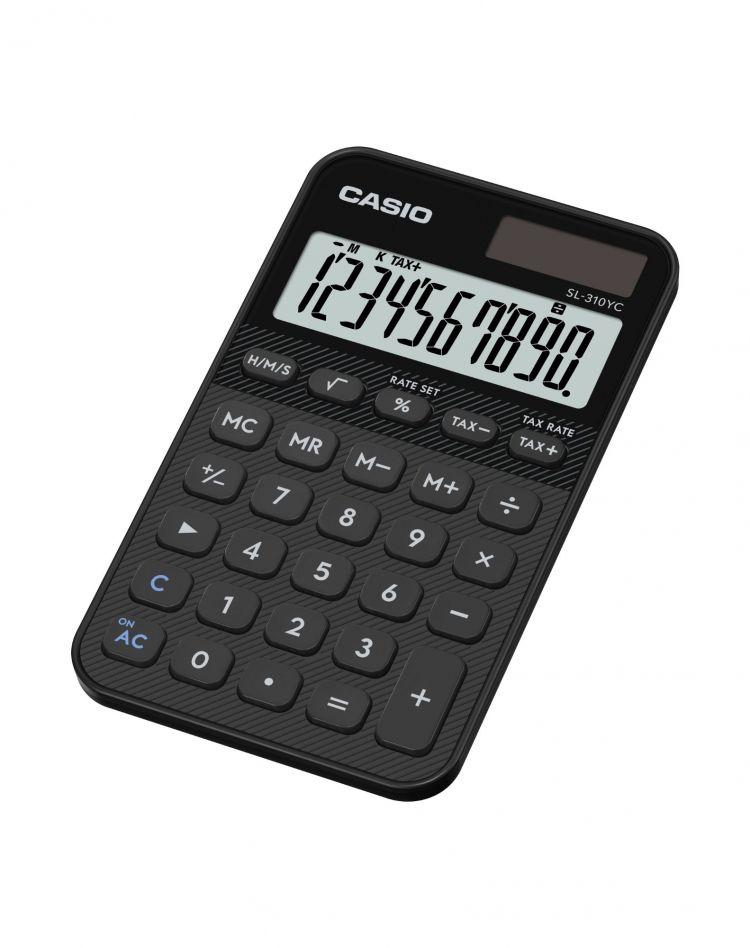 Casio 10 Digit Handheld Calculator Black SL-310YC