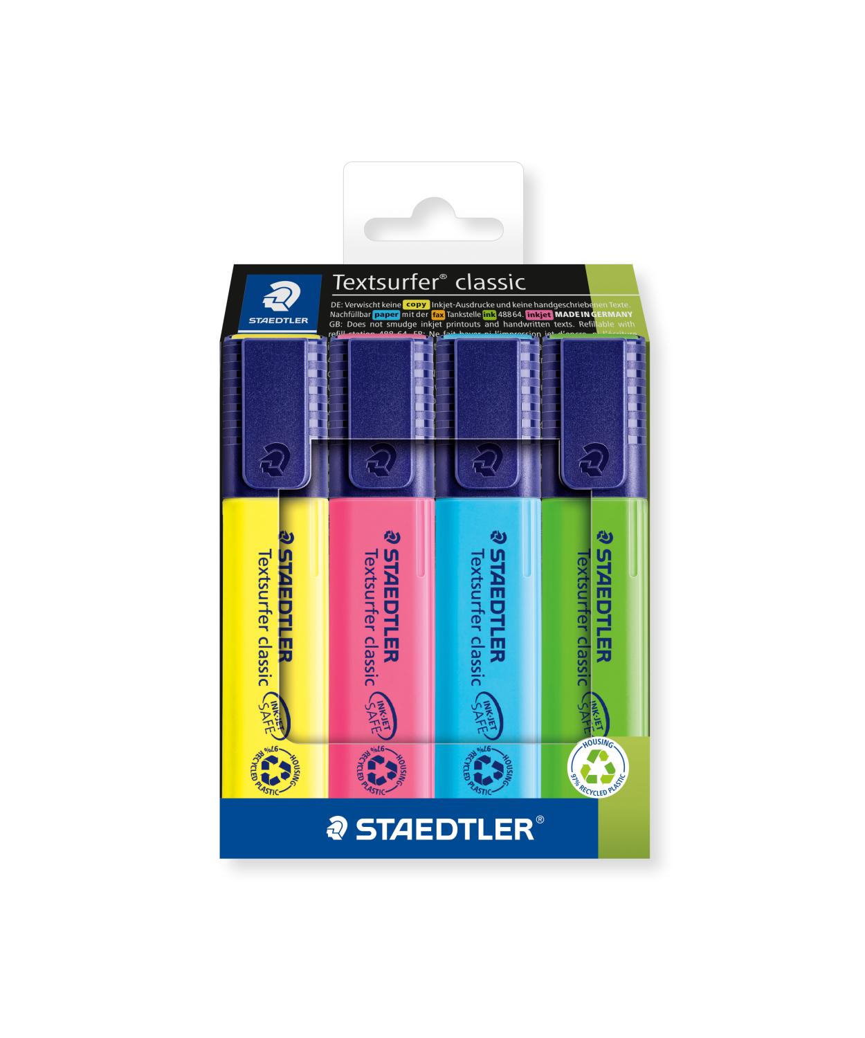 Staedtler Textsurfer Classic Highlighter Assorted Colours
