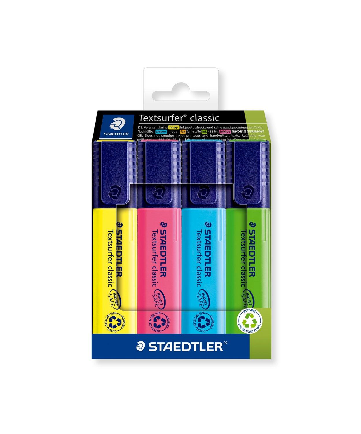 Staedtler Textsurfer Classic Highlighter Assorted Colours