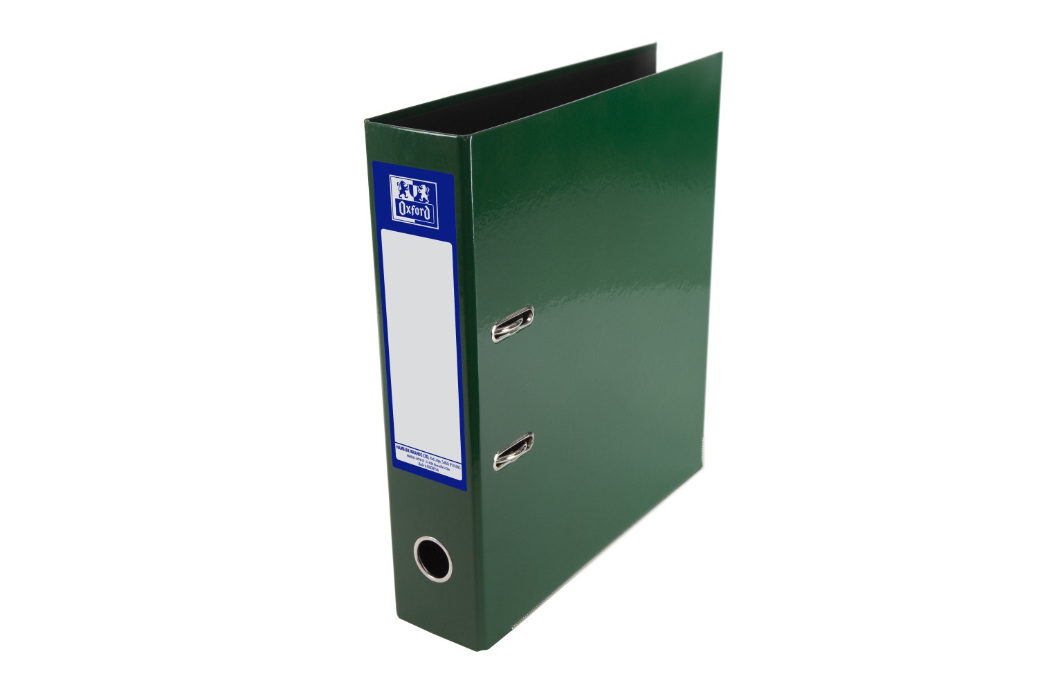 DARK GREEN - Oxford Laminated Lever Arch, 70mm Spine,