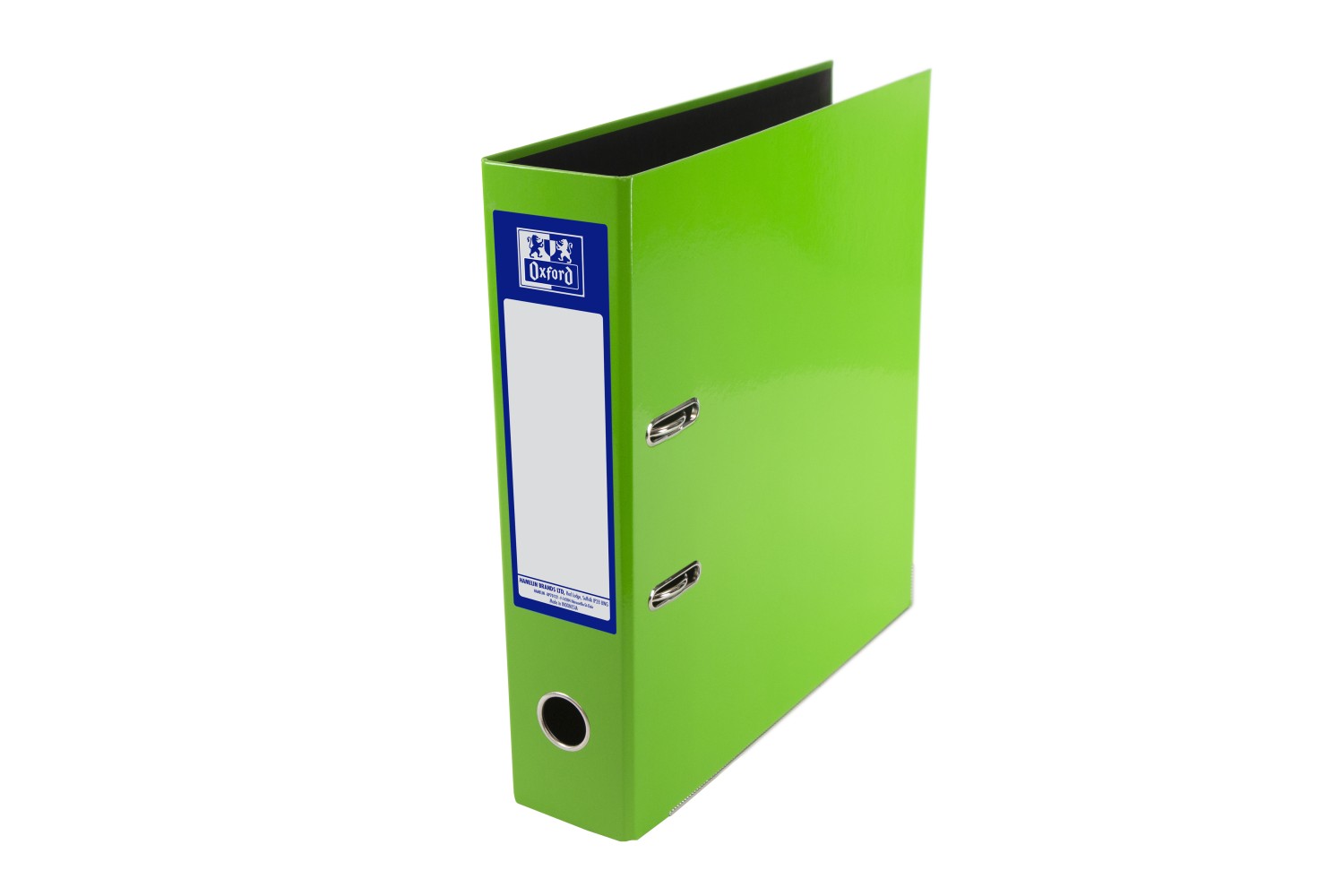 LIGHT GREEN - Oxford Laminated Lever Arch, 70mm Spine,