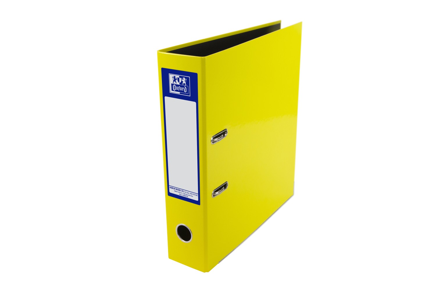 YELLOW - Oxford Laminated Lever Arch, 70mm Spine