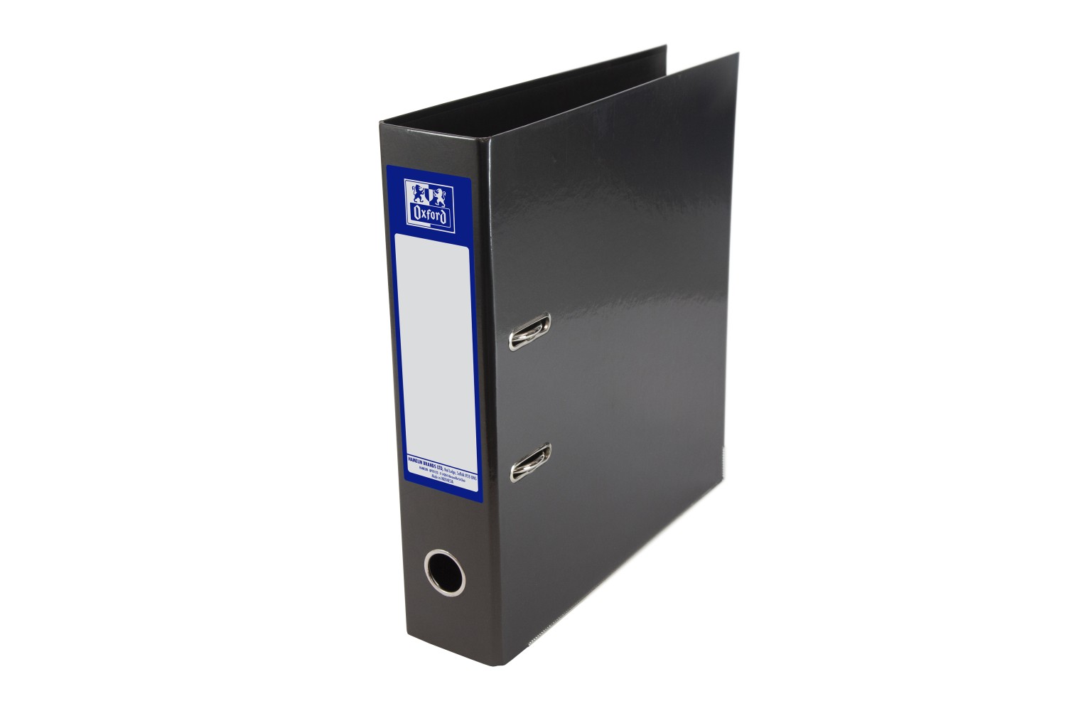 BLACK - Oxford Laminated Lever Arch, 70mm Spine