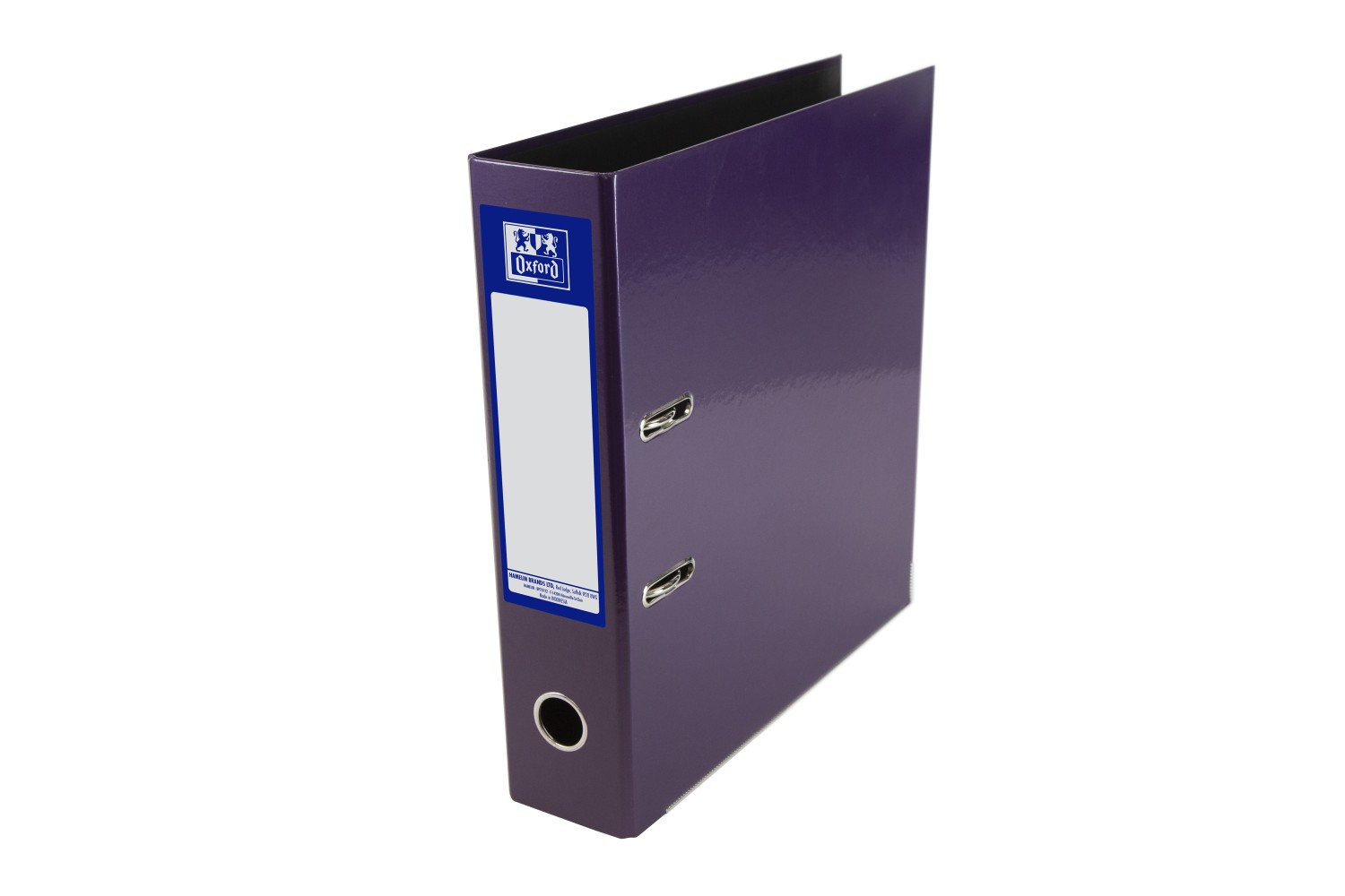 PURPLE - Oxford Laminated Lever Arch, 70mm Spine