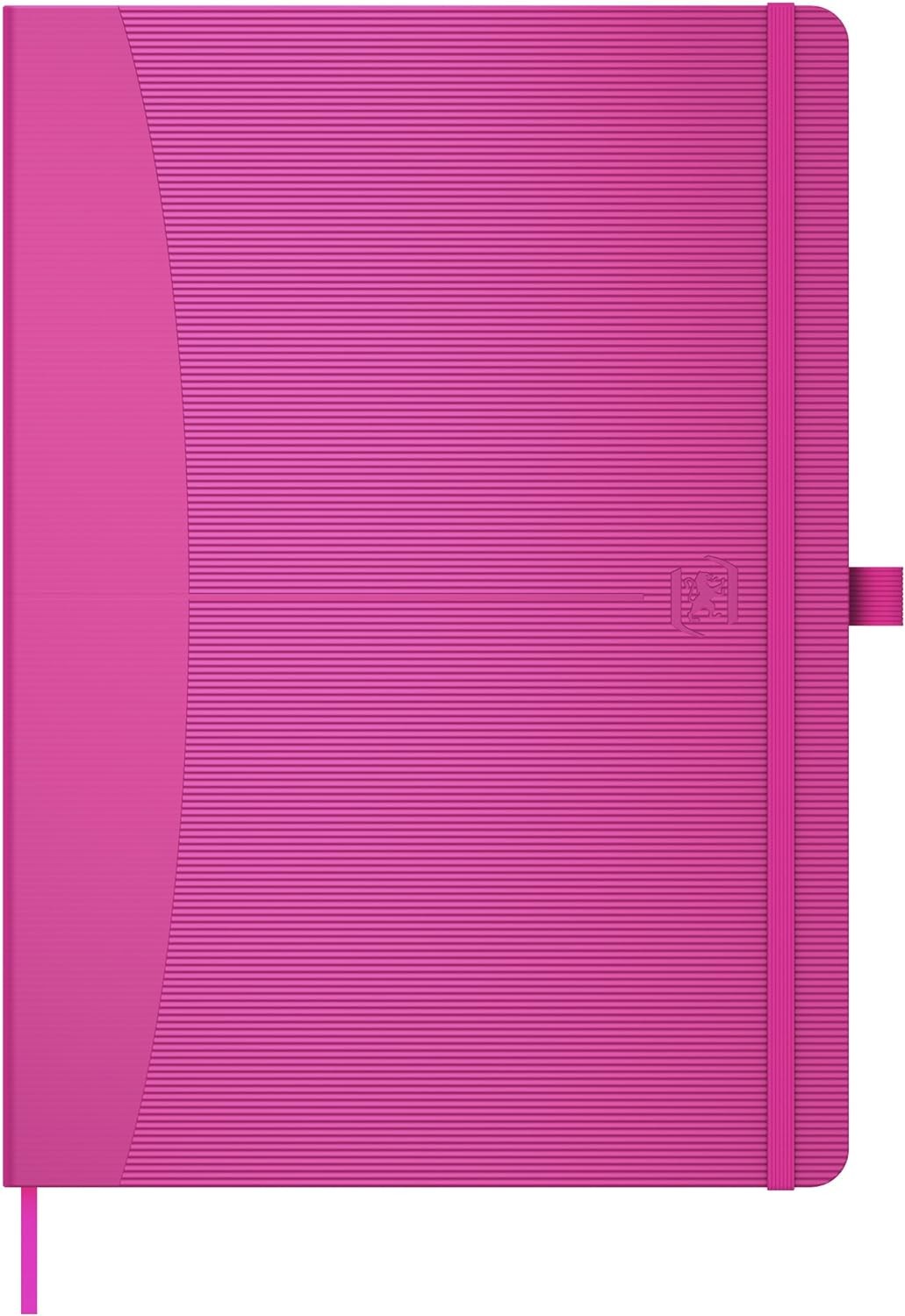 Oxford Office Casebound Notebooks A5 160 Pages Ruled Bright Pink