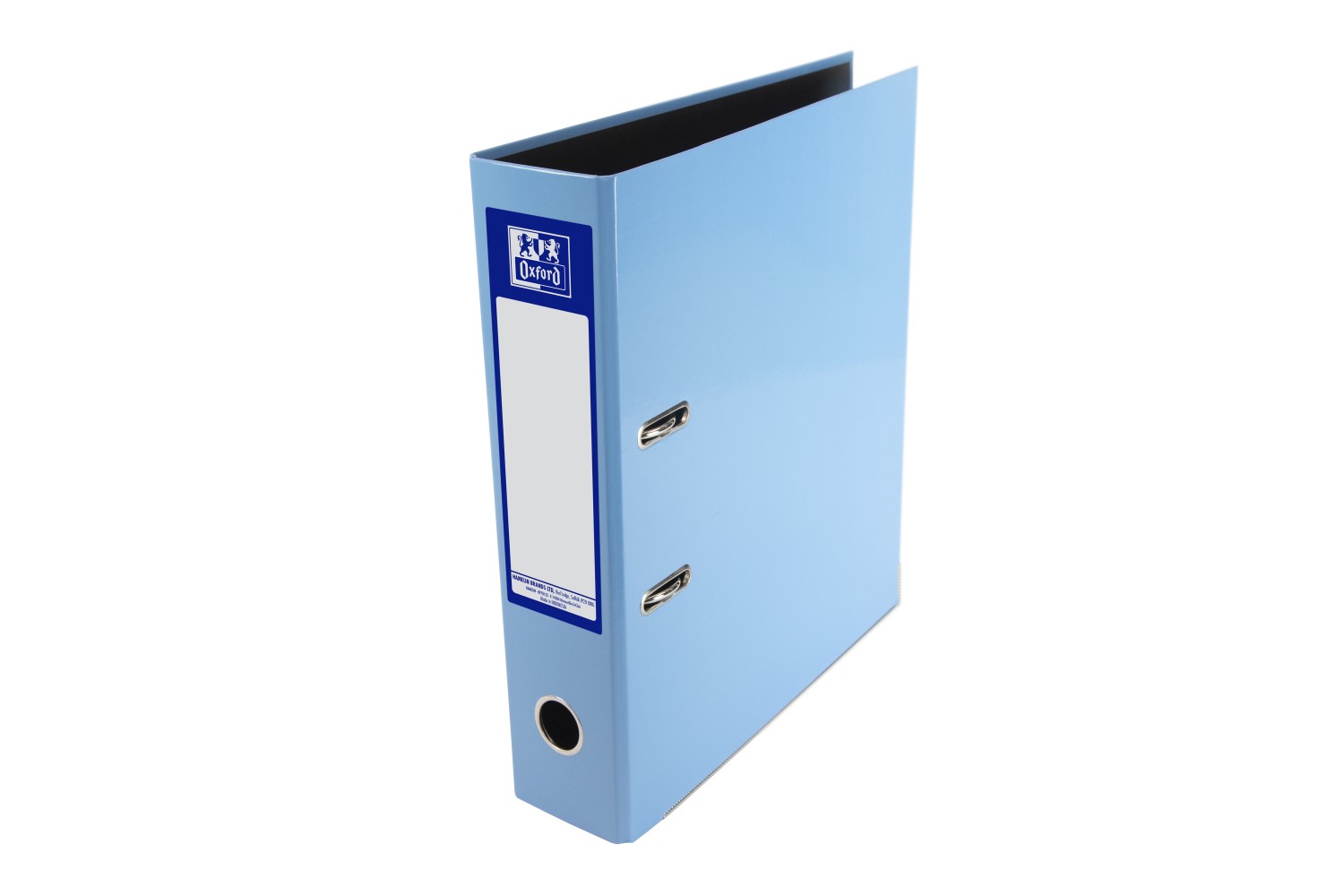 LIGHT BLUE - Oxford Laminated Lever, Arch 70mm Spine
