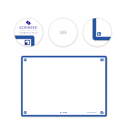 Blank Flash Cards 105mm x 148mm Navy Pack 80s