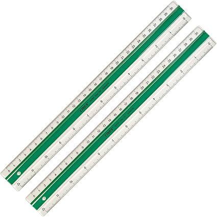 Linex Ruler 30cm Ruler Pack of 2
