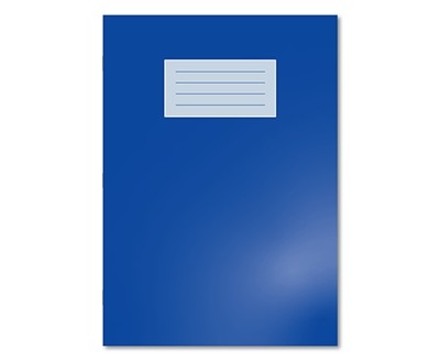 DARK BLUE Oxford Exercise Books A4 80 Pages Plain