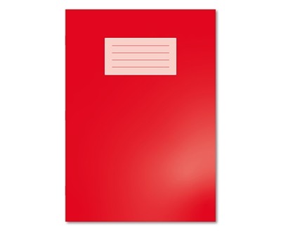 RED Oxford Exercise Books A4 64 Pages 15FM