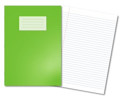 LIGHT GREEN Oxford Exercise Books A4+ (320 X 240mm) 80 Pages 12FM 400206554