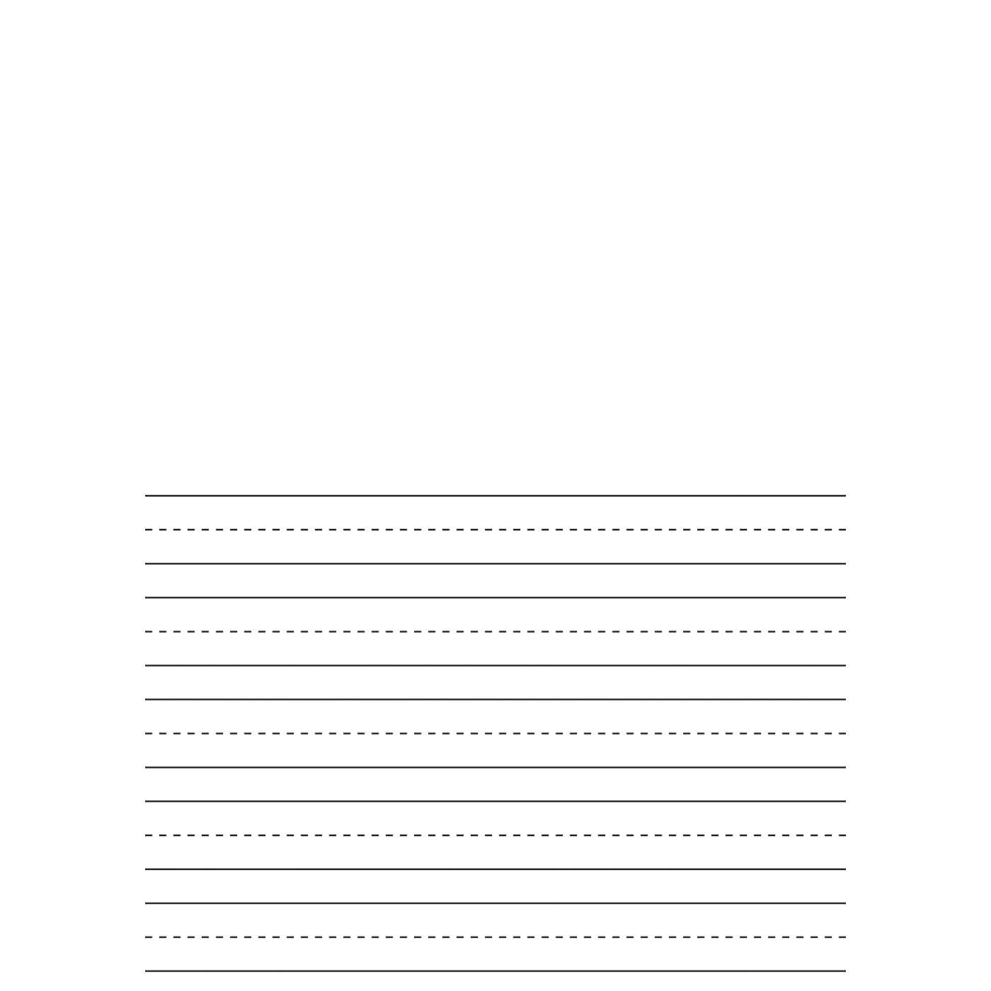 Exercise Paper A4 Plain Top Bottom Handwriting Ruling 8mm Ruled