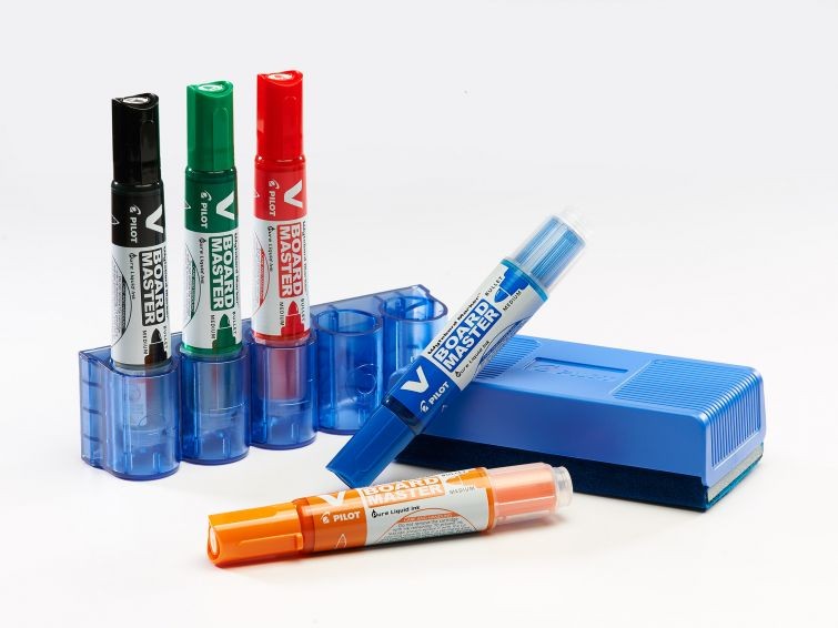 V-Board Master Kit - 5 Markers + Magic Pen Holder + Whiteboard Eraser 3131910666301