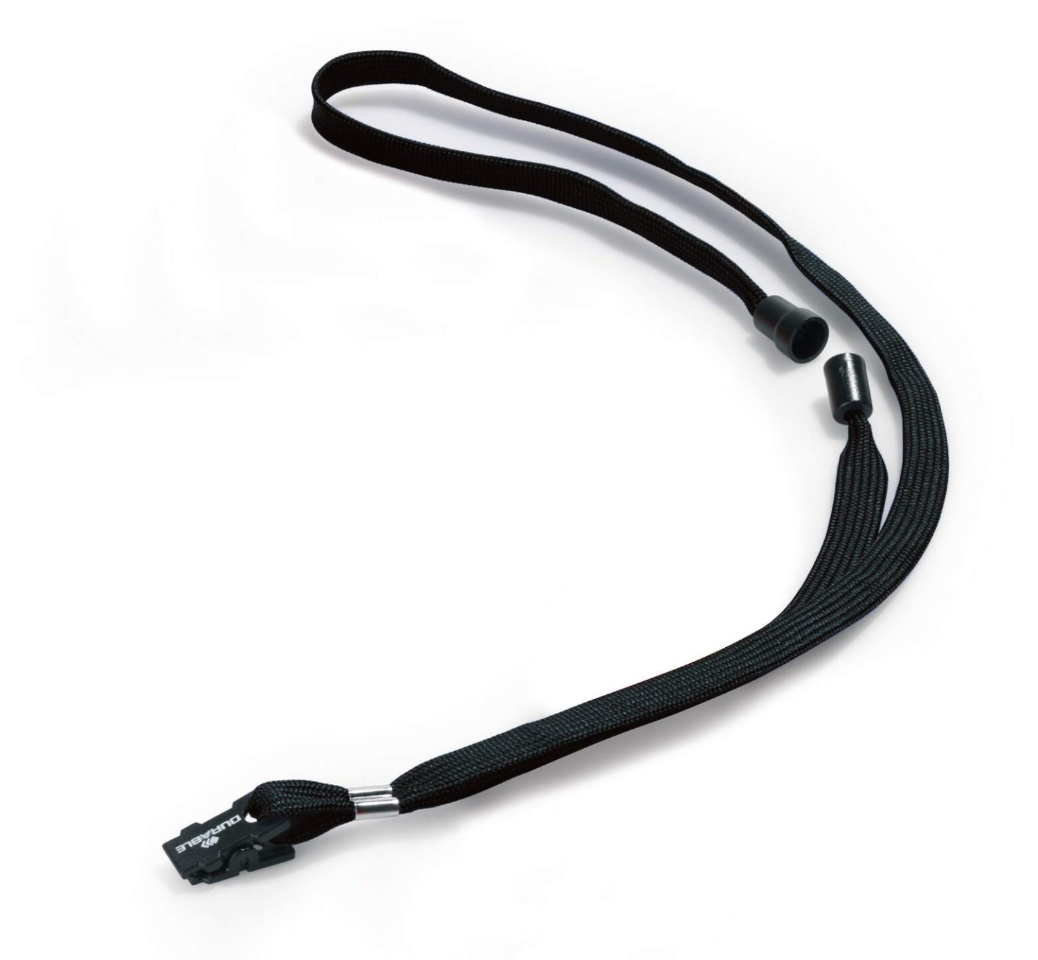 Durable Textile Black Lanyard 10mm 811901