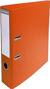 Exacompta Pvc Lever Arch Files A4 70mm Orange