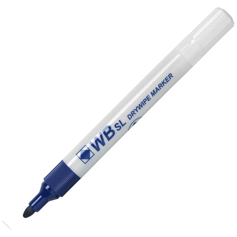 Blue Whiteboard Marker Pens Bullet Tip