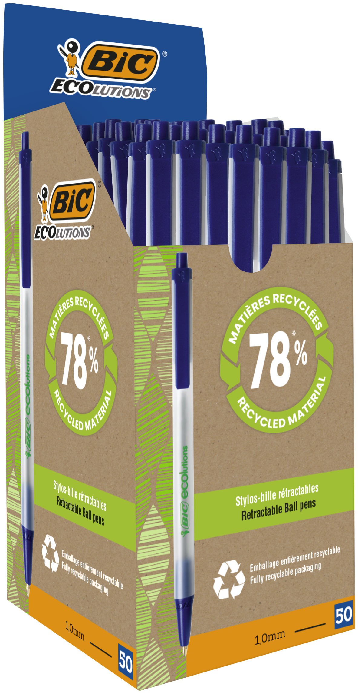 ECO Click Stick Blue BOX50 EU
