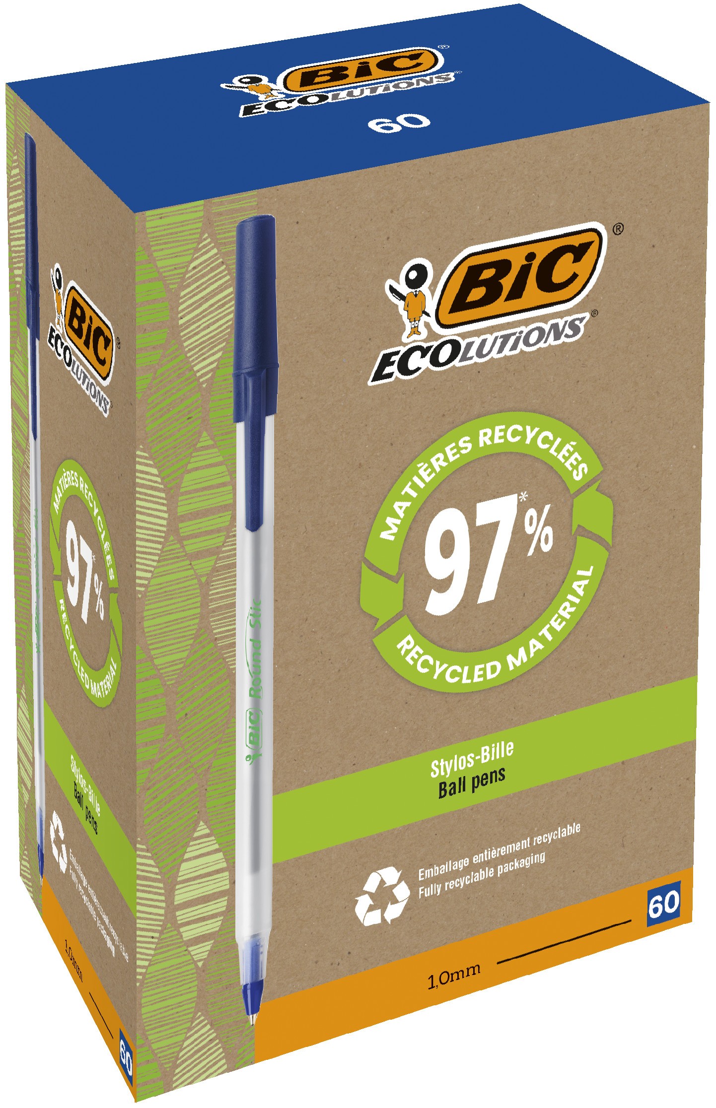 ECO RND Stick Blue BX60 PC INT