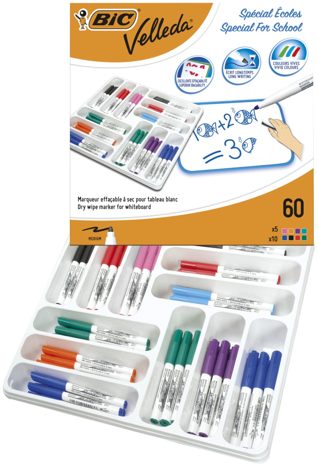 Velleda 1741 CP 2012 EU Drywipe Markers