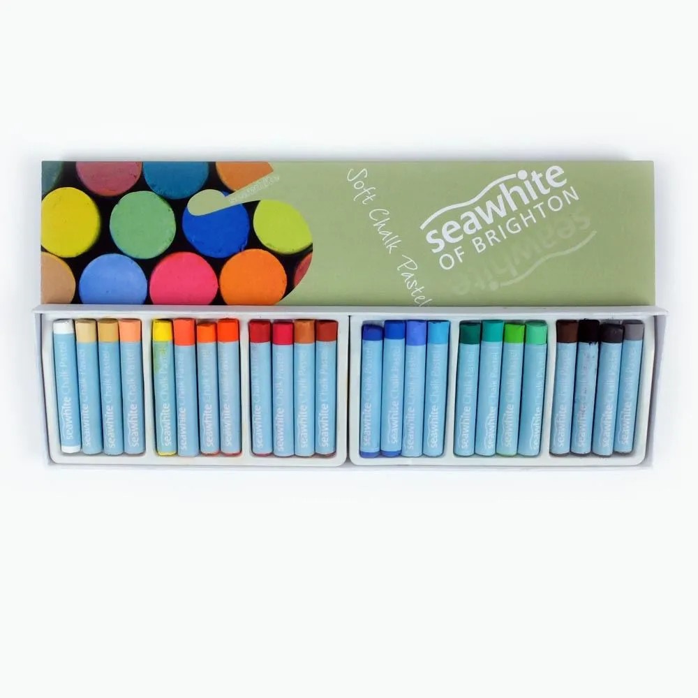 Seawhite Soft Chalk Pastels Assorted 24s