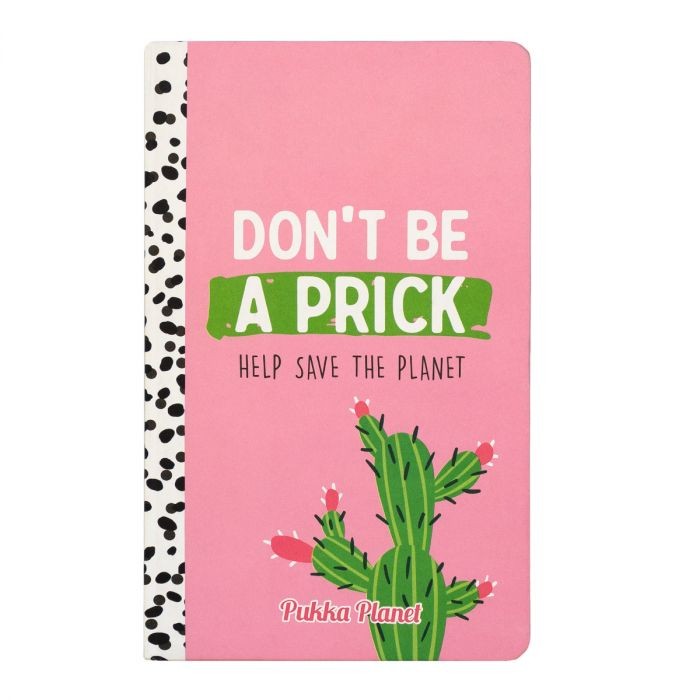 Pukka Planet Soft Cover 'Don't be a Prick'