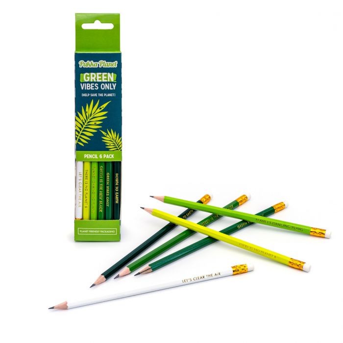 Pukka Planet Green Vibes Pencils