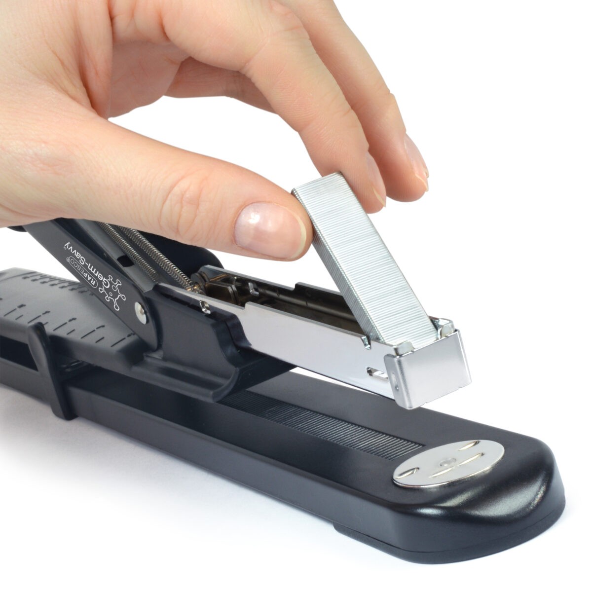 Rapesco Germ - Savvy Marlin Long Arm Stapler Black