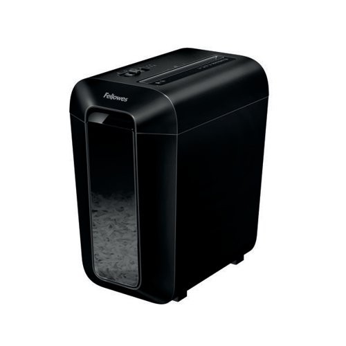 Fellowes Powershred LX65 Cross-Cut Shredder Black