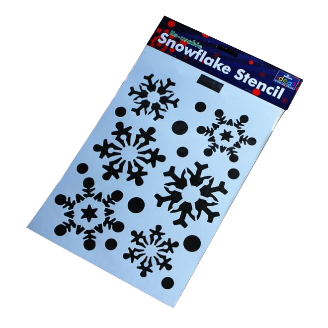 Christmas Reusable Snow Flake Stencil