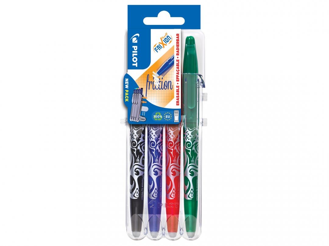 FriXion Ball Medium Line Assorted 4 Piece "Set 2 Go"  3131910546795
