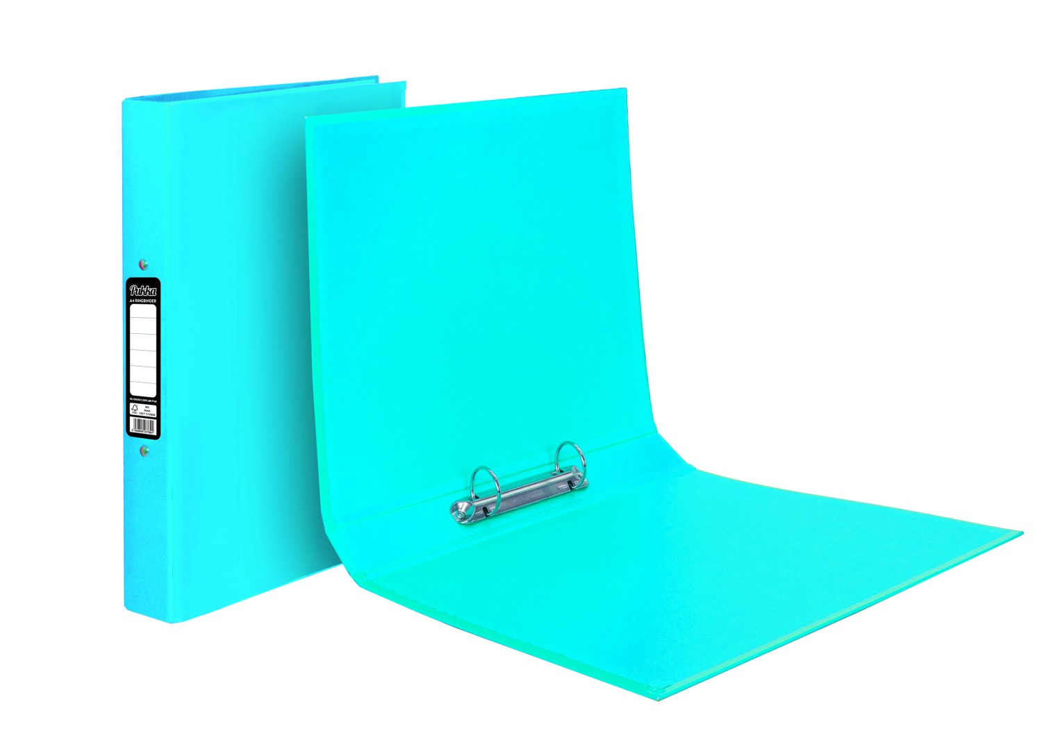 Value Bright Laminated Ringbinder A4 Blue FSC Mix