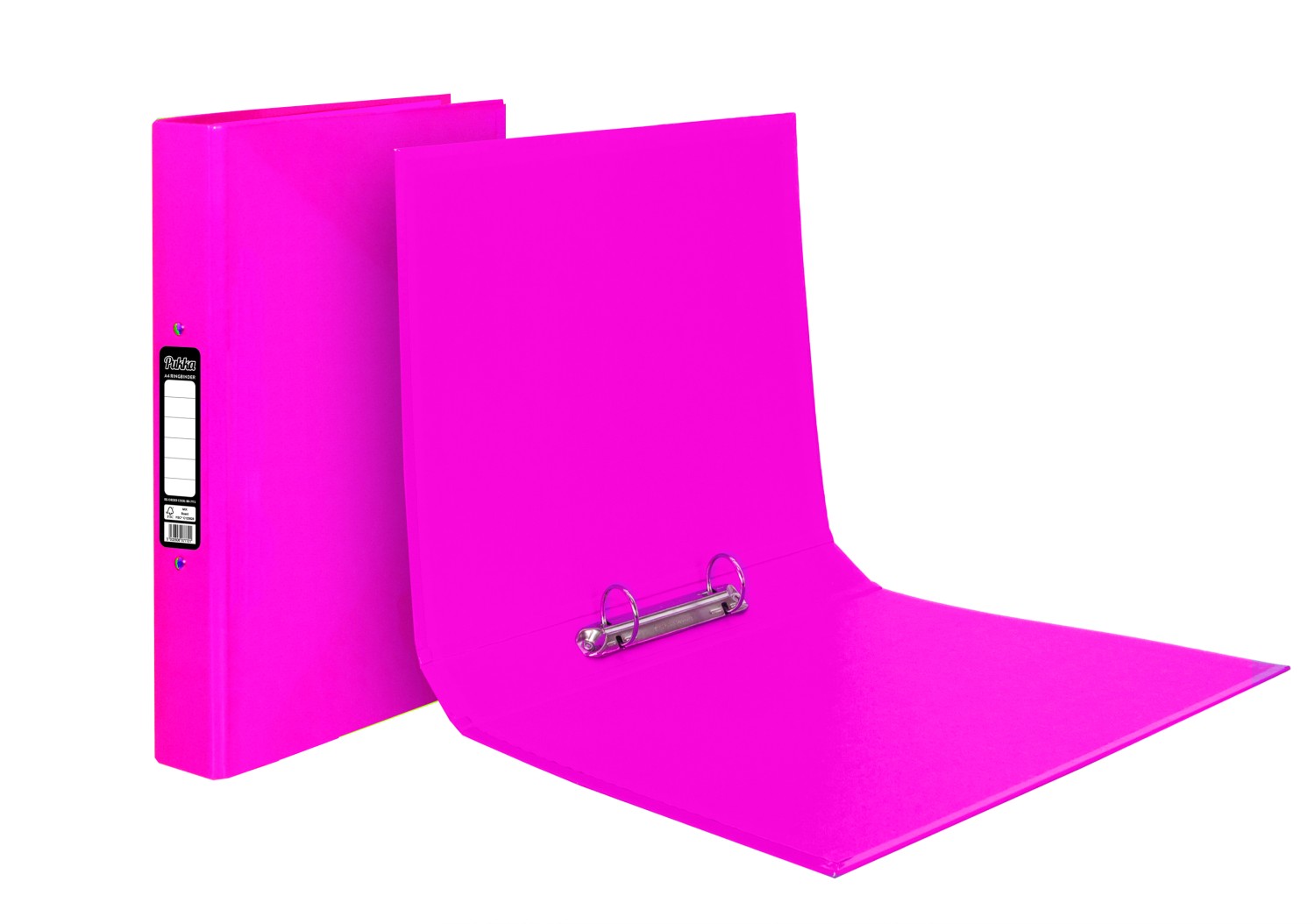 Value Bright Laminated Ringbinder A4 Pink FSC Mix