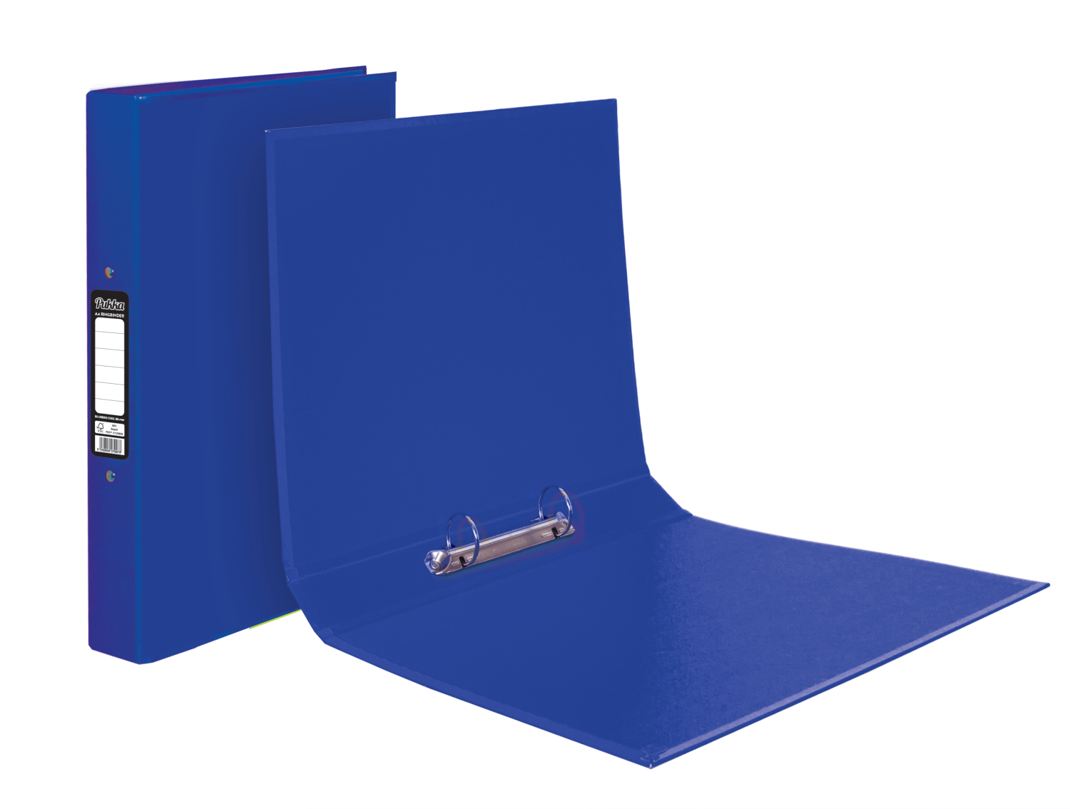 Value Bright Laminated Ringbinder A4 Navy FSC Mix