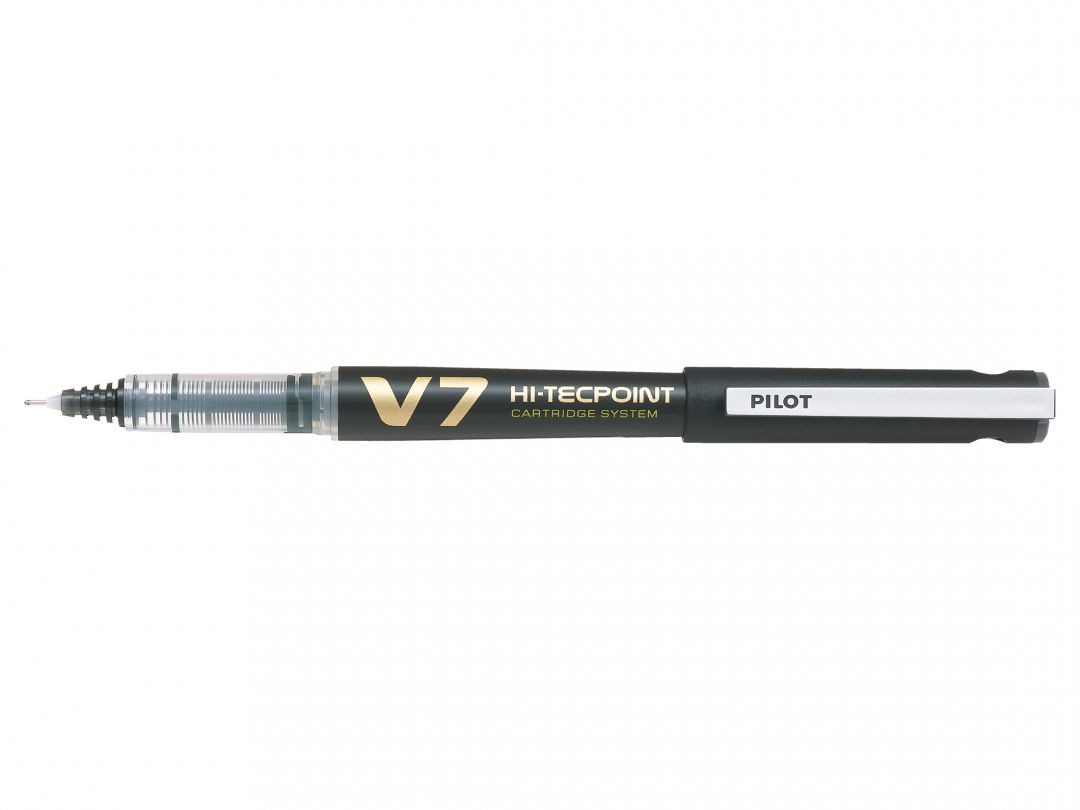 Pilot V7 Cartridge System Liquid Ink Rollerball Medium Line Black 4902505442865