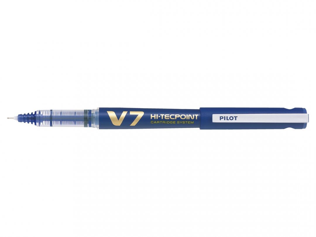 Pilot V7 Cartridge System Liquid Ink Rollerball Medium Line Blue 4902505442889