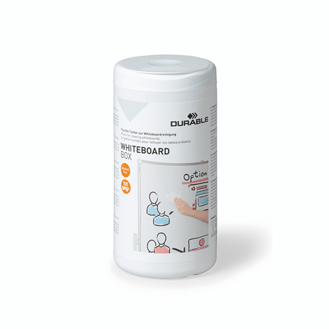 Value Wet Whiteboard Wipes Pack 100