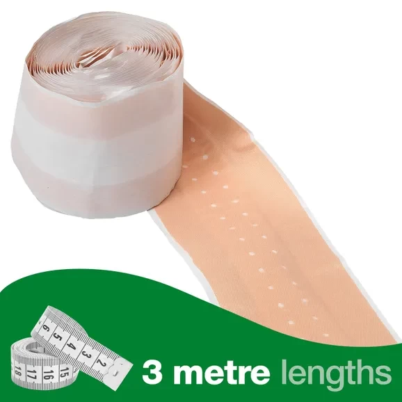 HypaPlast Fabric Dressing Strip Medium 3m