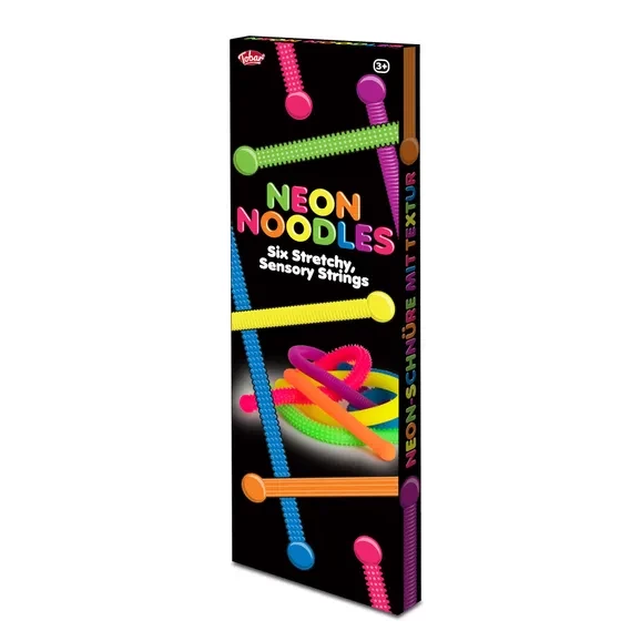Neon Noodles Fidget Toy - Pack of 6