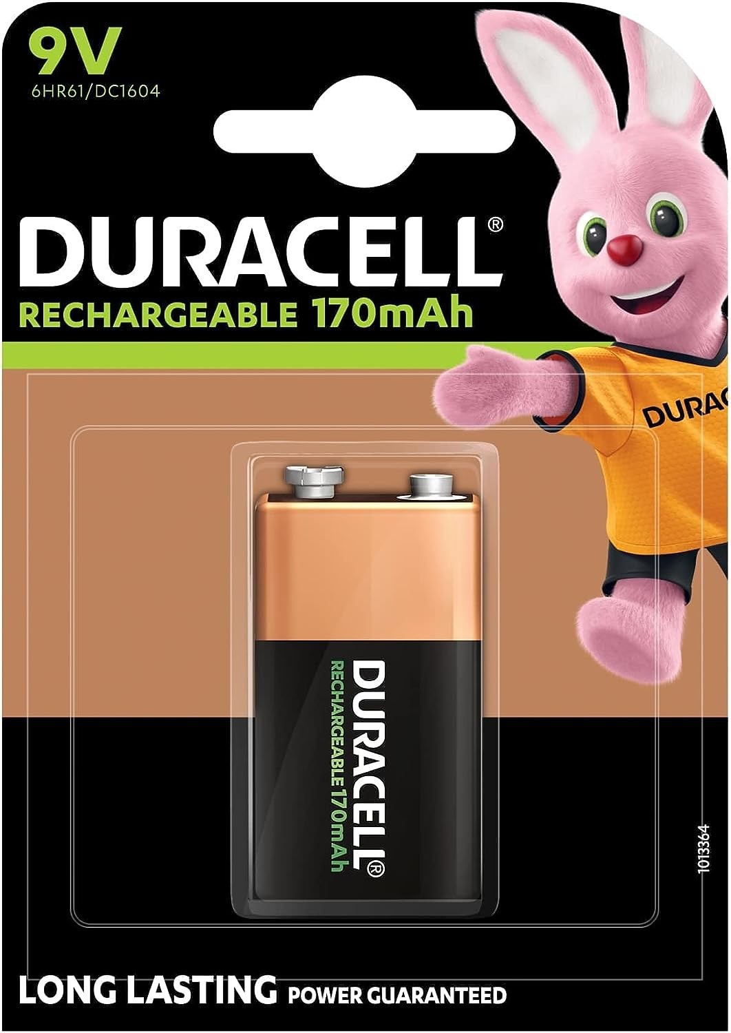 Duracell Rechargeable Batteries 9V Pack 1s