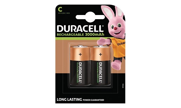 Duracell Rechargeable Batteries C Pack 2s