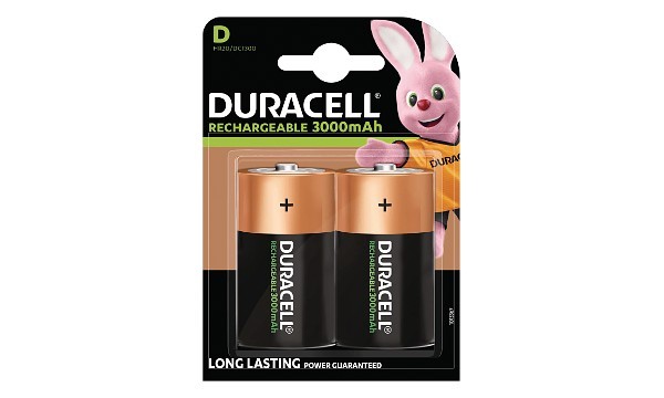 Duracell Rechargeable Batteries D Pack 2s