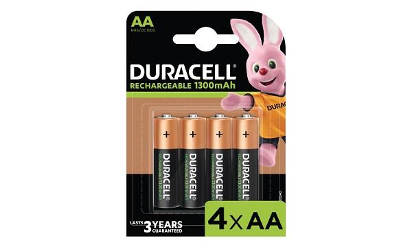 Duracell Stay Charged Rechargeable Battery AA HR6-B Pack 4