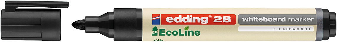 Edding Ecoline Whiteboard Markers Bullet Tip Black 4-28001