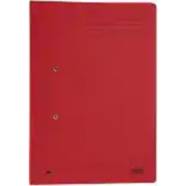 Elba Manilla Spring Files Foolscap 320gsm Red