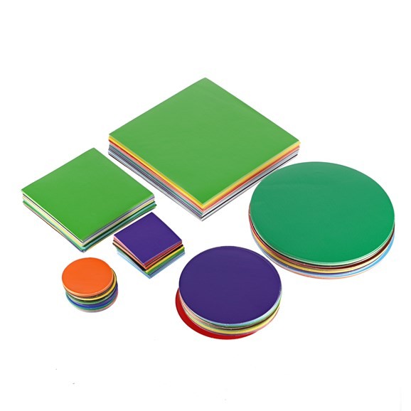 Classmates Gummed Squares & Circles - Pack of 2000