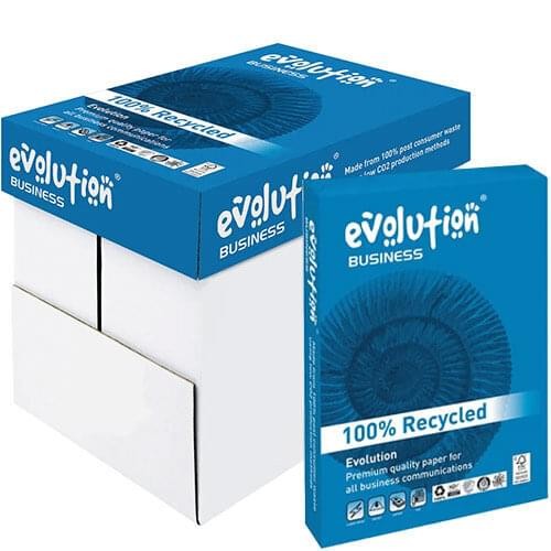 Evolution Business Recycled Copier Paper A4 80gsm Pack 2500s