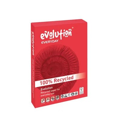 Evolution Everyday Recycled Copier Paper A3 80gsm Pack 2500s