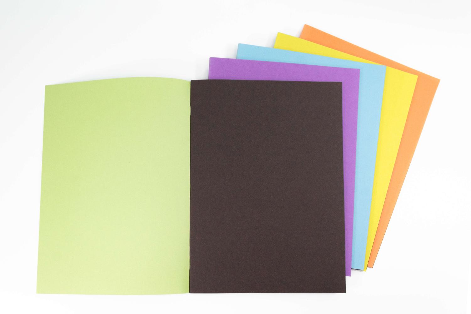 Scrap Books 315mm x 230mm A4+ 32 Pages Black Pages Assorted Coloured Covers