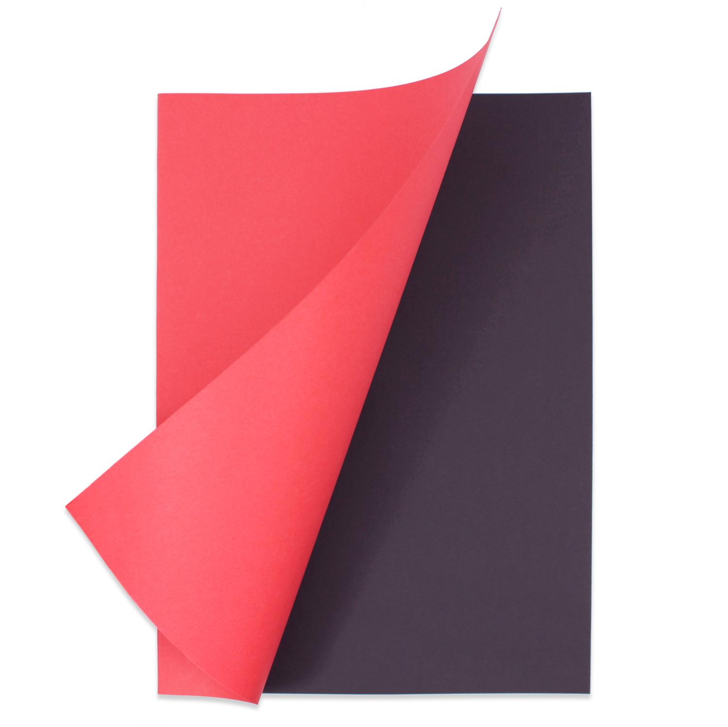 Scrap Books 445mm x 315mm A3+ 32 Pages Black Pages Red Covers